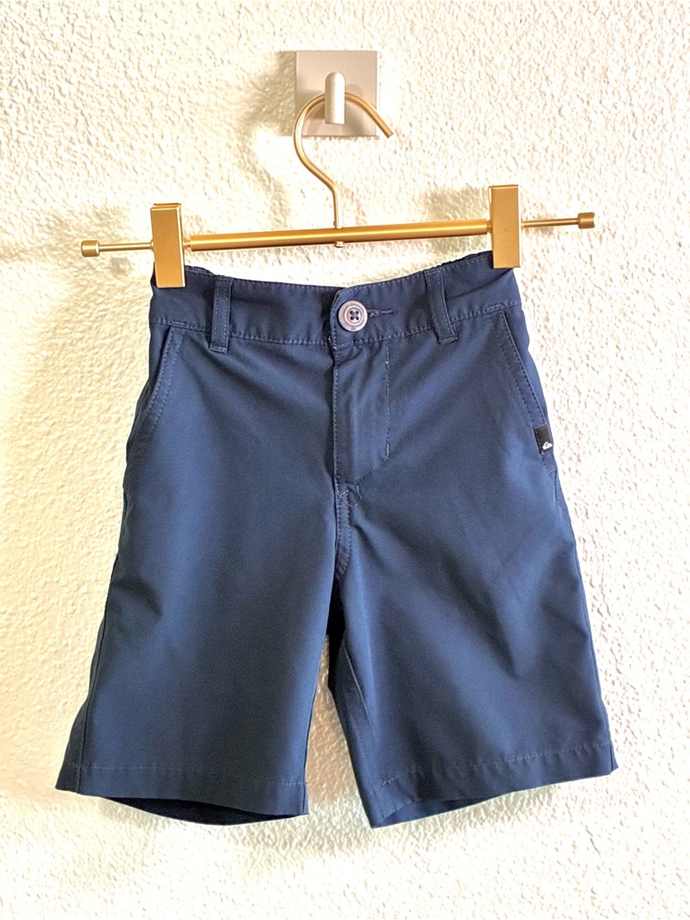 Quiksilver Boys Navy Amphibian Hybrid Shorts Size 4